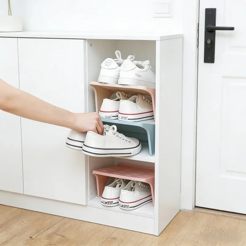 Range-chaussures 2 niveaux compact
