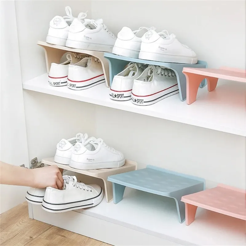 Range-chaussures 2 niveaux compact