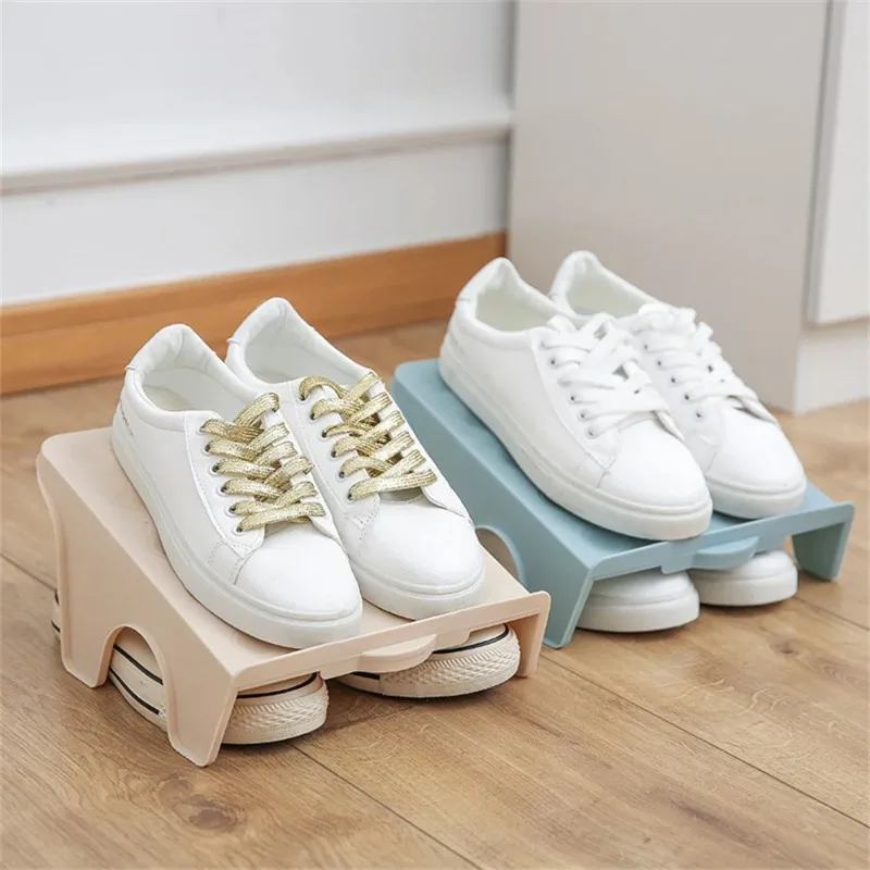 Range-chaussures 2 niveaux compact