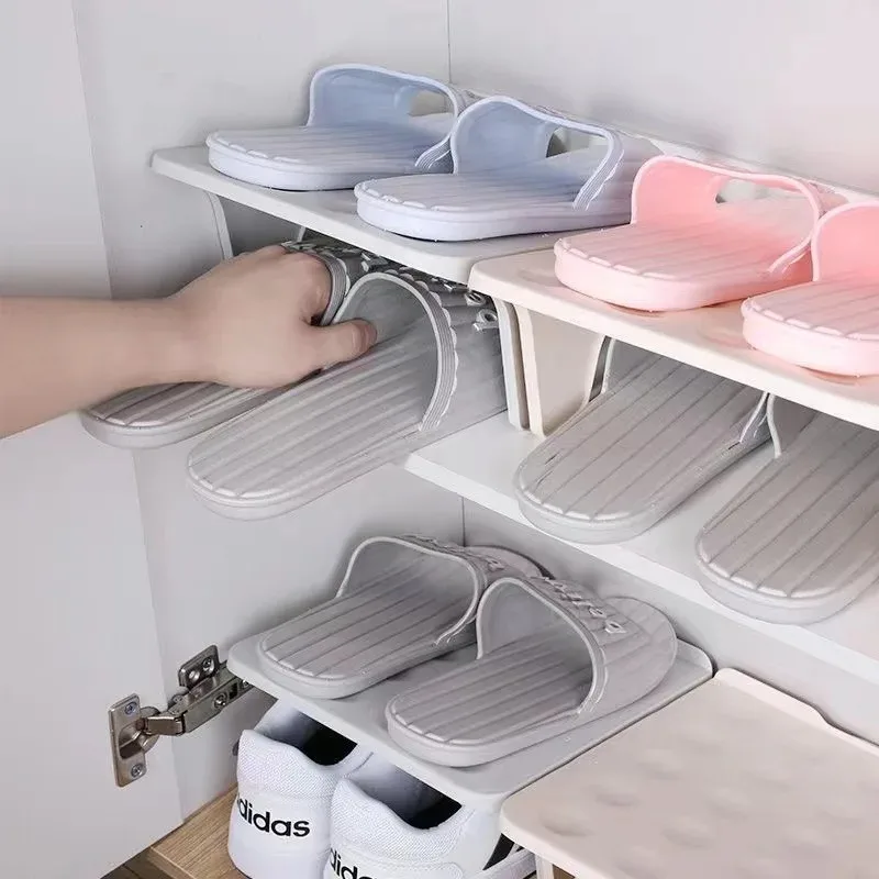 Range-chaussures 2 niveaux compact