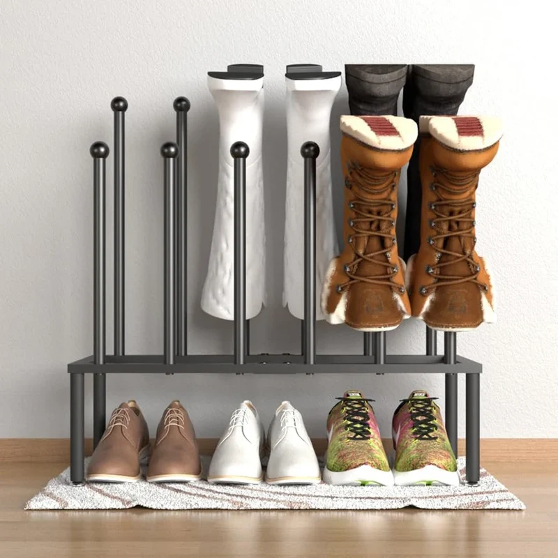Support à bottes 2 niveaux en métal