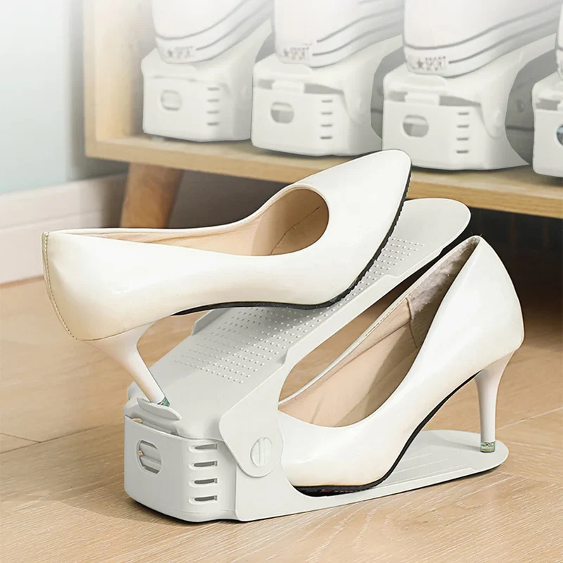 Support à chaussures ajustable empilable