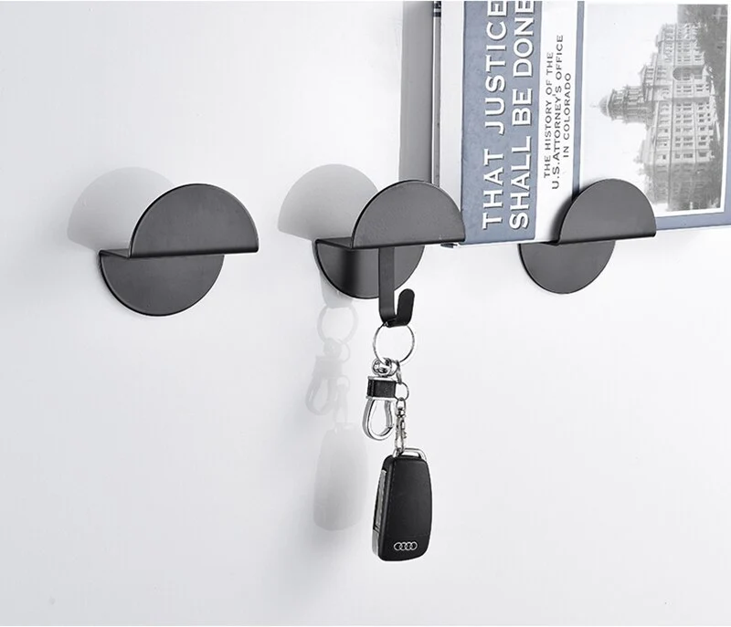 Crochet Mural Moderne Noir