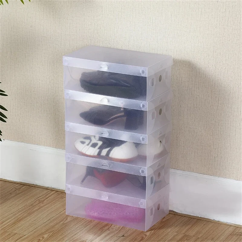 Lot de 20 boîtes à chaussures transparentes