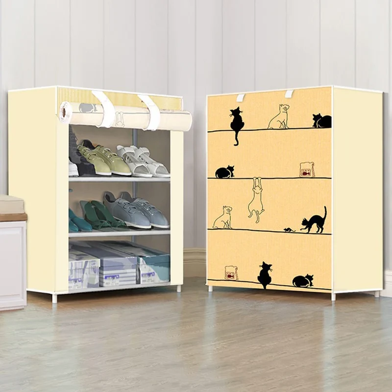 Meuble à chaussures étroit modulable