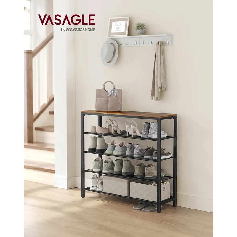 Étagère moderne 4 niveaux 100 x 30 x 92,5 cm