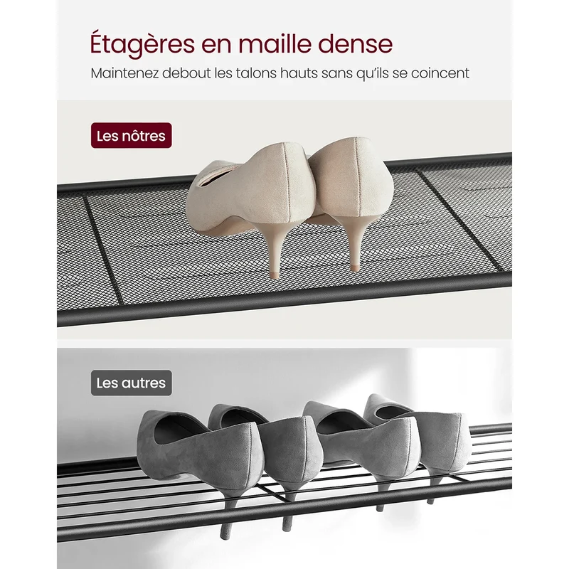 Étagère moderne 4 niveaux 100 x 30 x 92,5 cm