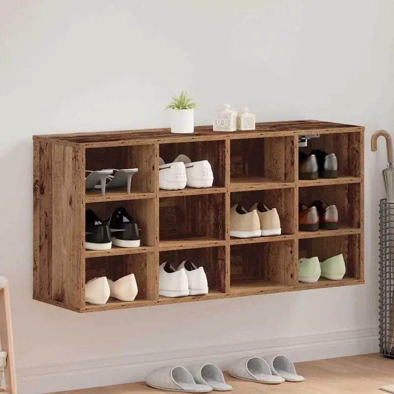 Meuble à chaussures étroit avec portes