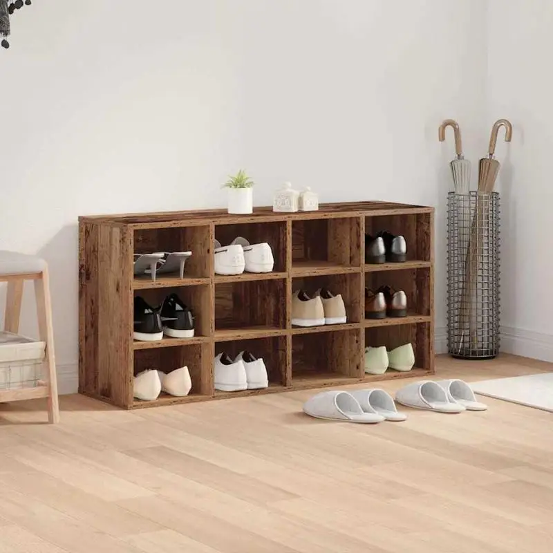 Meuble à chaussures étroit avec portes