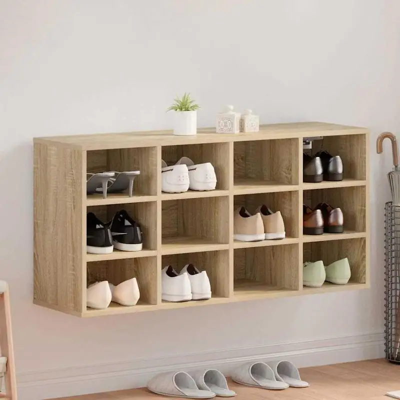 Meuble à chaussures étroit avec portes