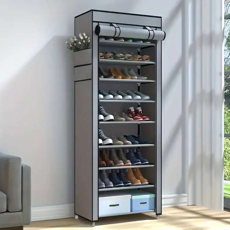Range-chaussures vertical 10 niveaux