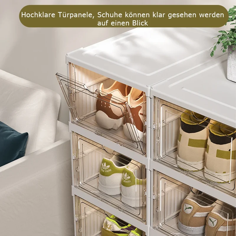 Boîte à chaussures compartimentée