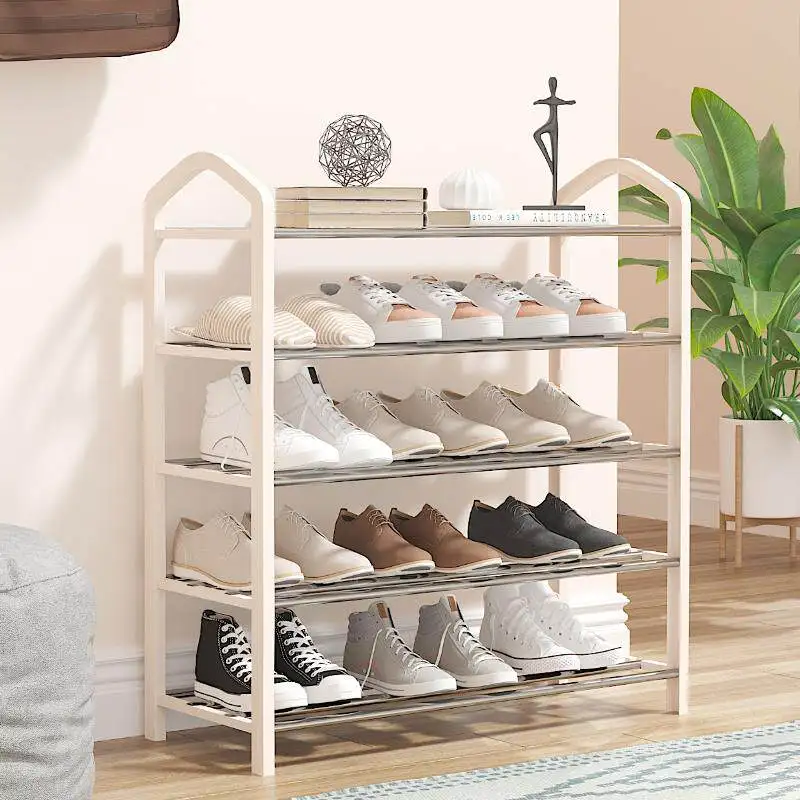 Étagère à chaussures légère 4 niveaux