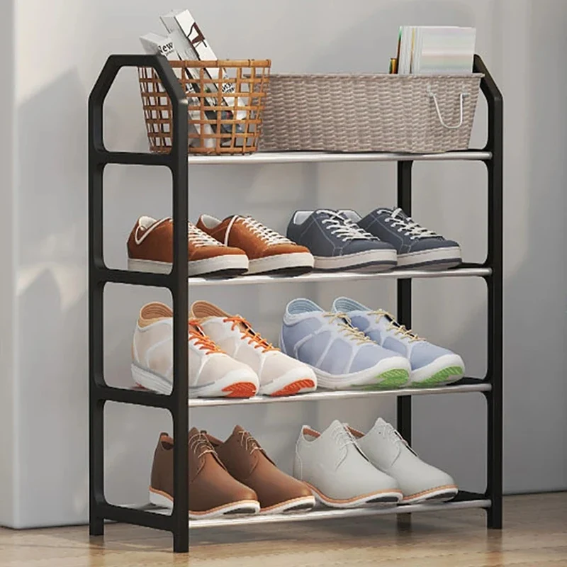Étagère à chaussures légère 4 niveaux