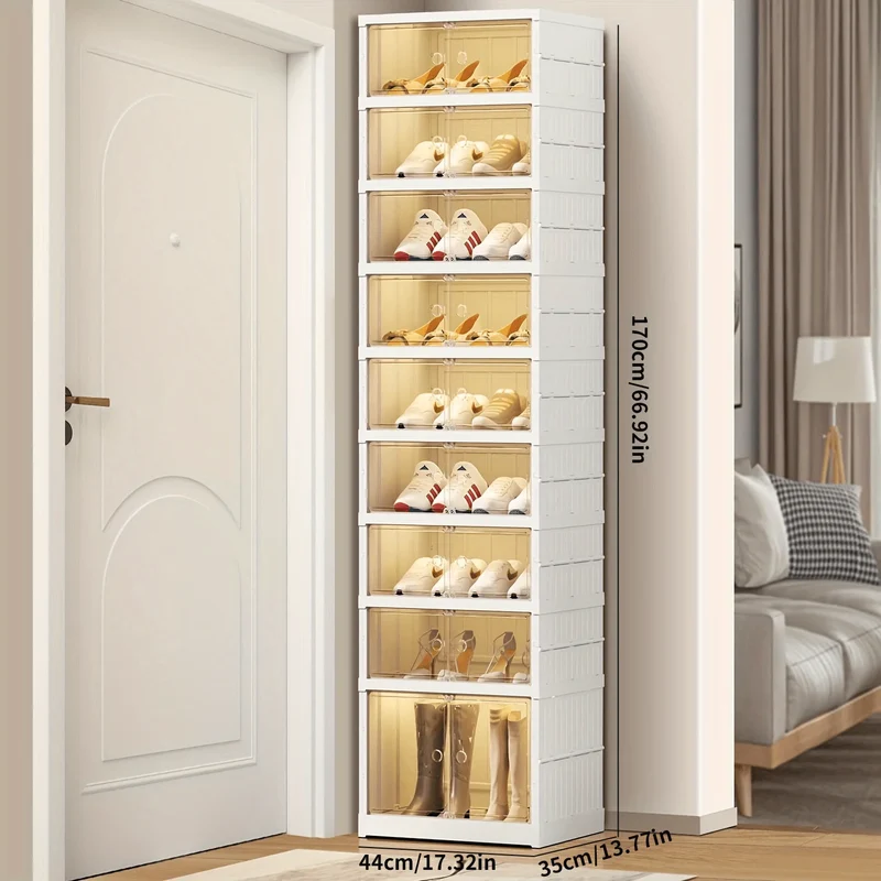 Boîte à chaussures compartimentée modulable