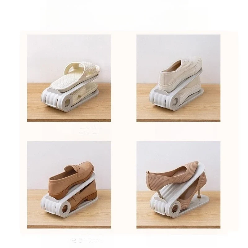 Range-chaussures extensible 2 niveaux