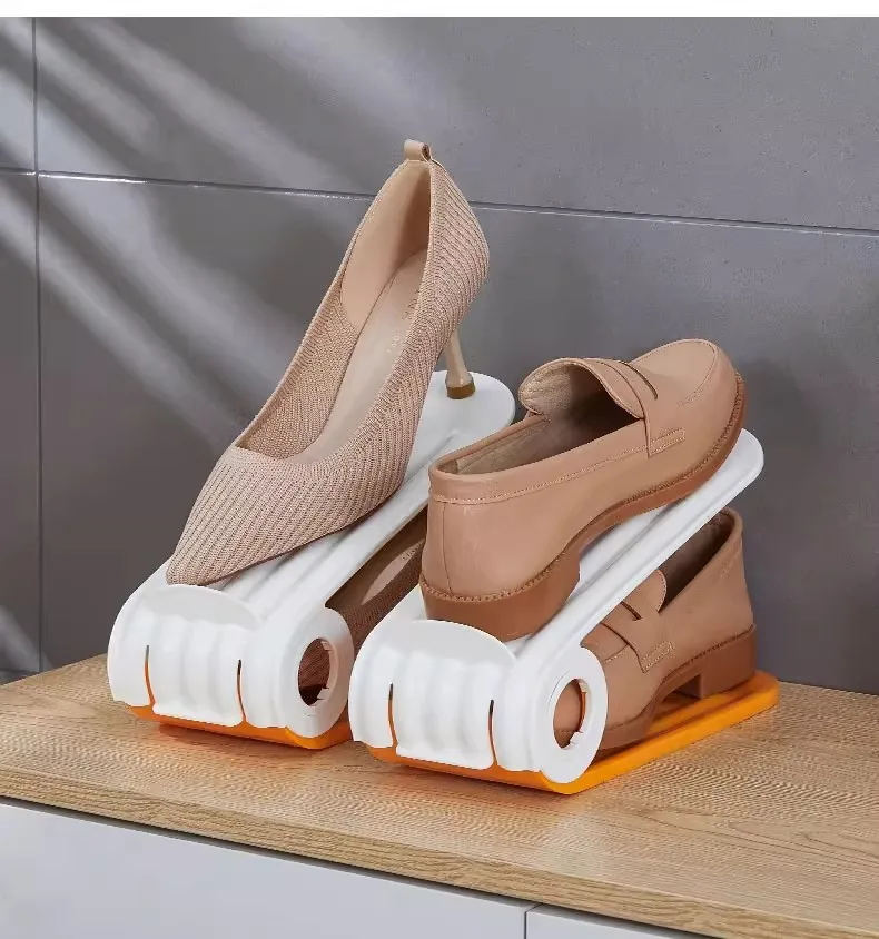 Range-chaussures extensible 2 niveaux