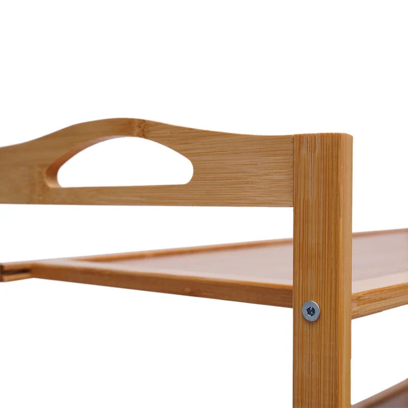 Étagère bambou 4 niveaux 60 x 25 x 67 cm