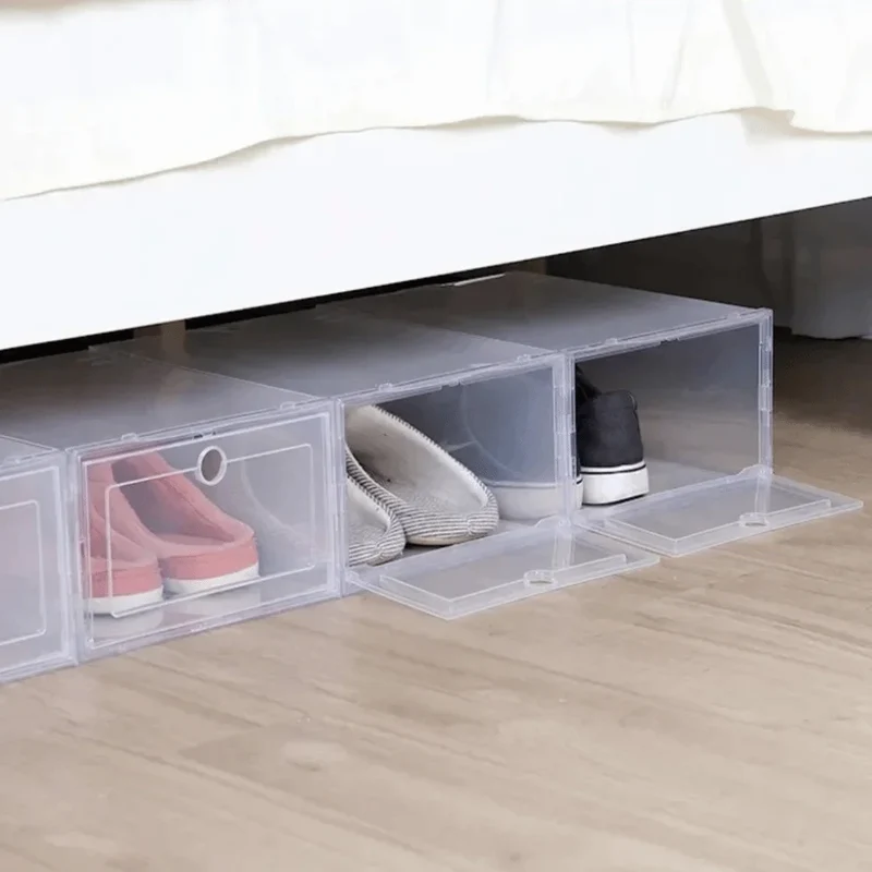 Boîte à chaussures transparente 2 formats