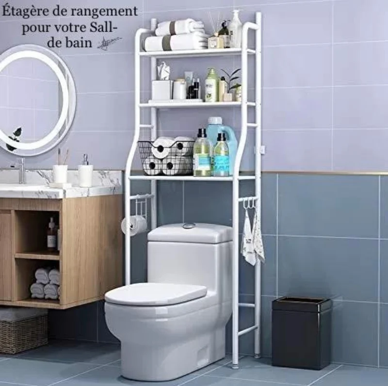 support toilette avec rangement
