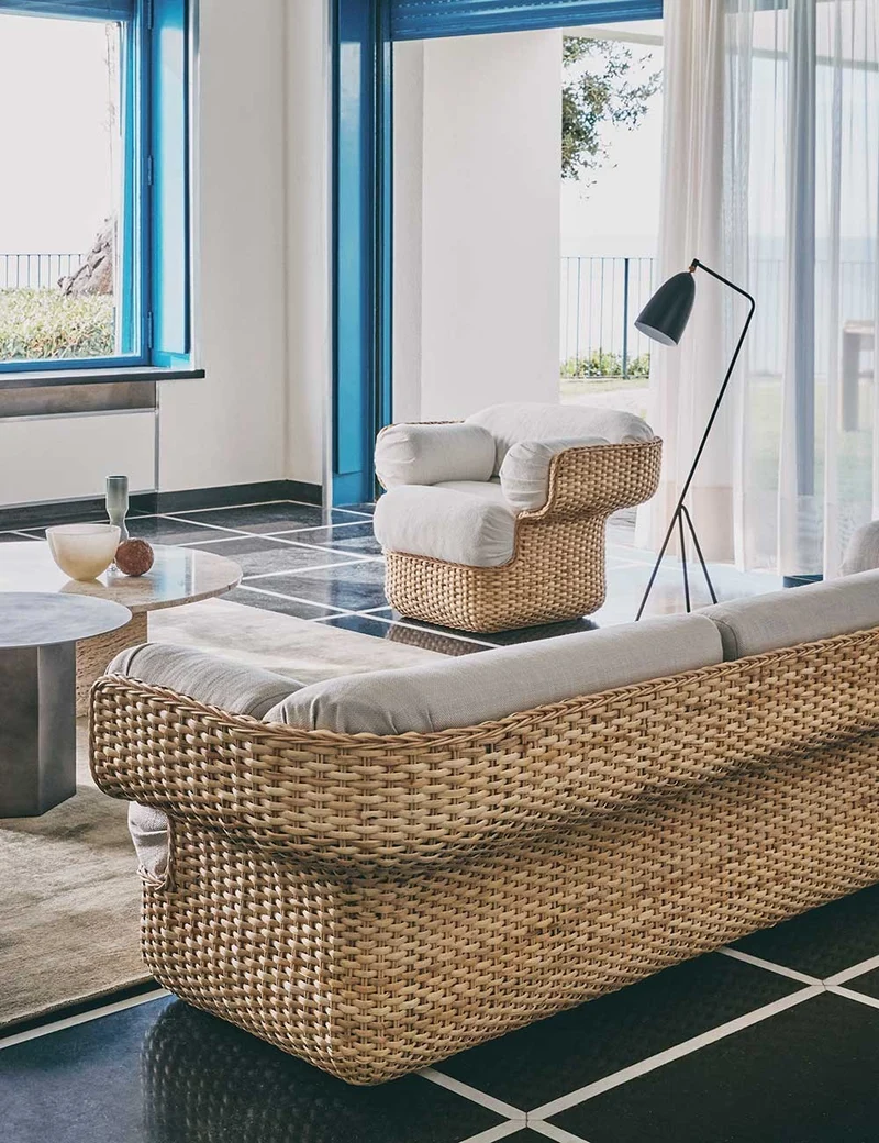 basket sofa 3 seater