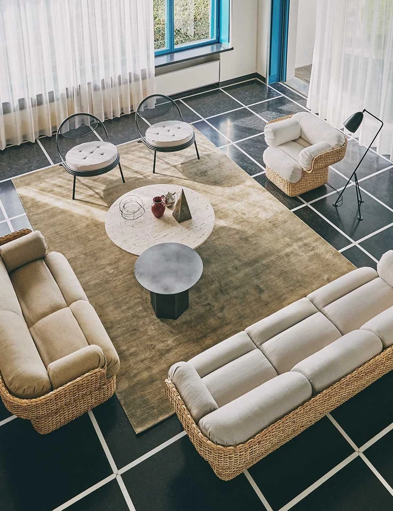 basket sofa 3 seater