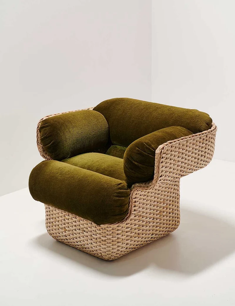 basket lounge chair