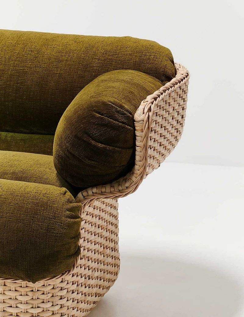 basket lounge chair
