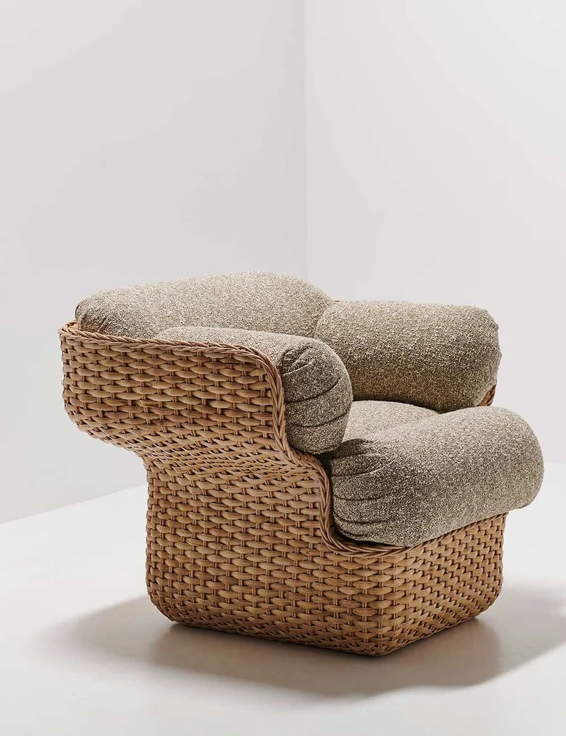 basket lounge chair