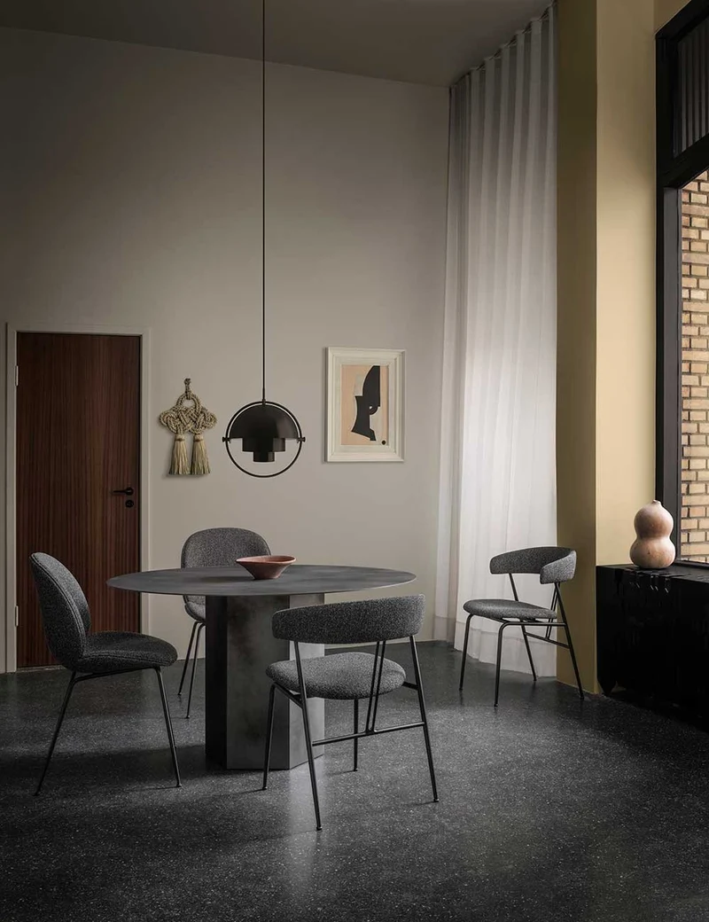 epic dining table steel ø130