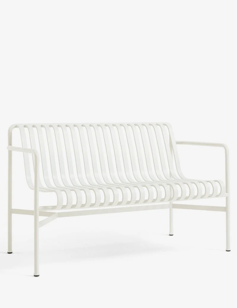Palissade dining bench armrest