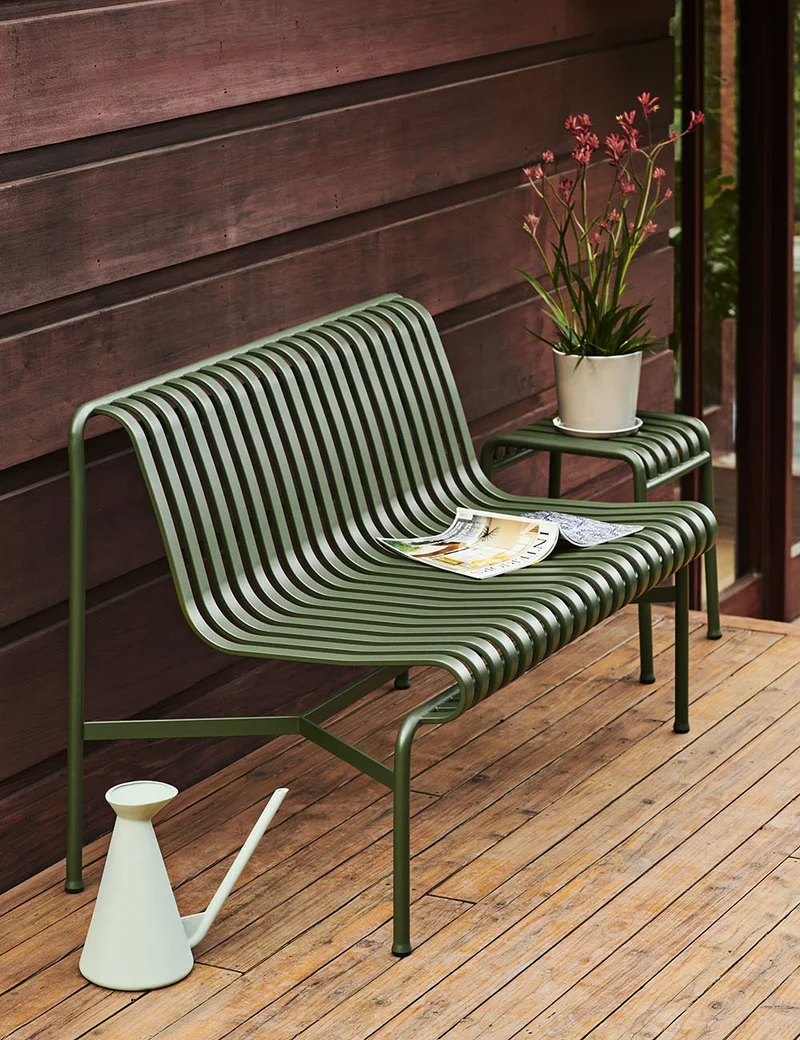 Palissade dining bench