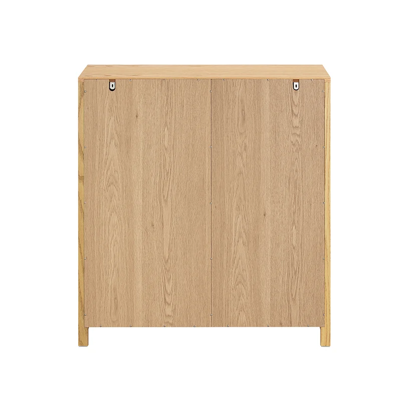 SoBuy BZR97-N Armoire à Linge avec Sac à Linge, Meuble Bas, Commode, Armoire Toilette avec 3 Tiroirs et 1 Panier à Linge