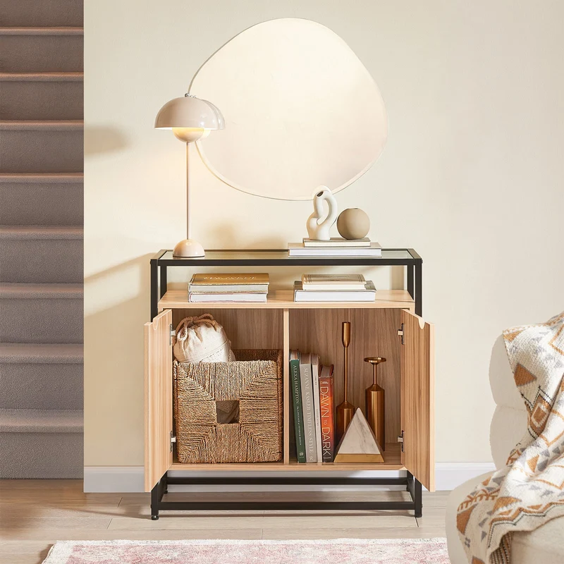 SoBuy FSB55-N Table Console, Table d’Entrée, Meuble d’Entrée, Bout de Canapé