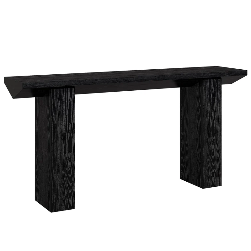 Tribesigns Table console pour l'entrée, Table de canapé en bois de ferme derrière le canapé
