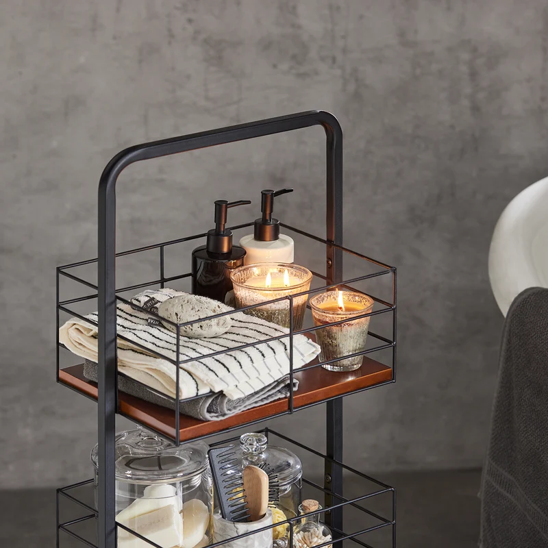 SoBuy NSR06-N Chariot de Stockage Etagère de Rangement Cuisine Tour de Rangement