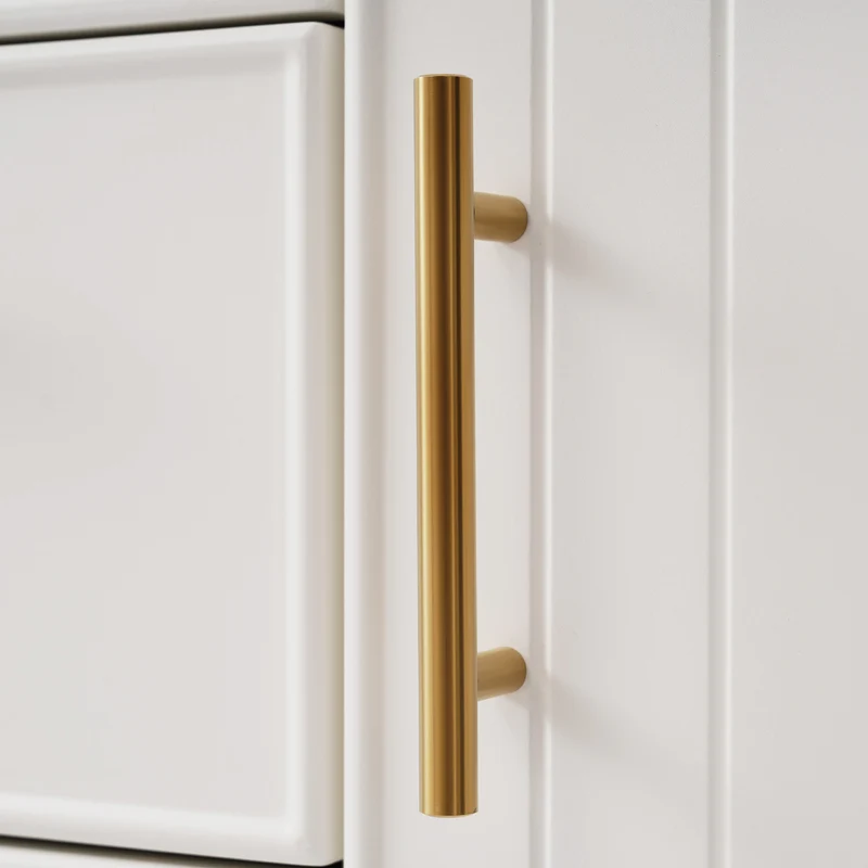 Buffet blanc 2 portes 3 tiroirs et détails dorés INFINITENEXUSA