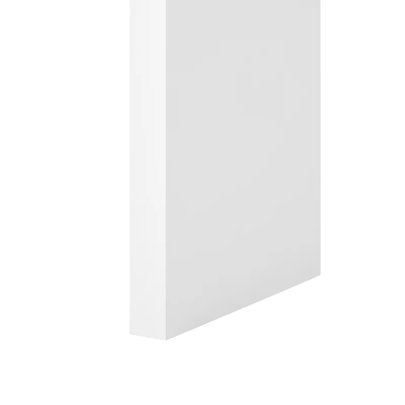 Console d'entrée blanc avec 2 tiroirs design courbé 120x35,5cm INFINITEMERID