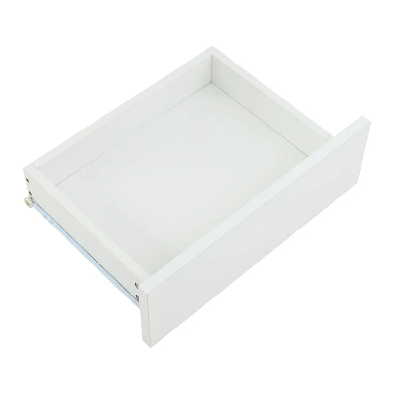 Buffet moderne blanc brillant motif géométrique 3 portes et éclairage LED GRASSPHYT