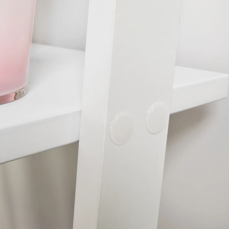 SoBuy FRG32-W Étagère murale style échelle pour salon salle de bain Meuble de rangement
