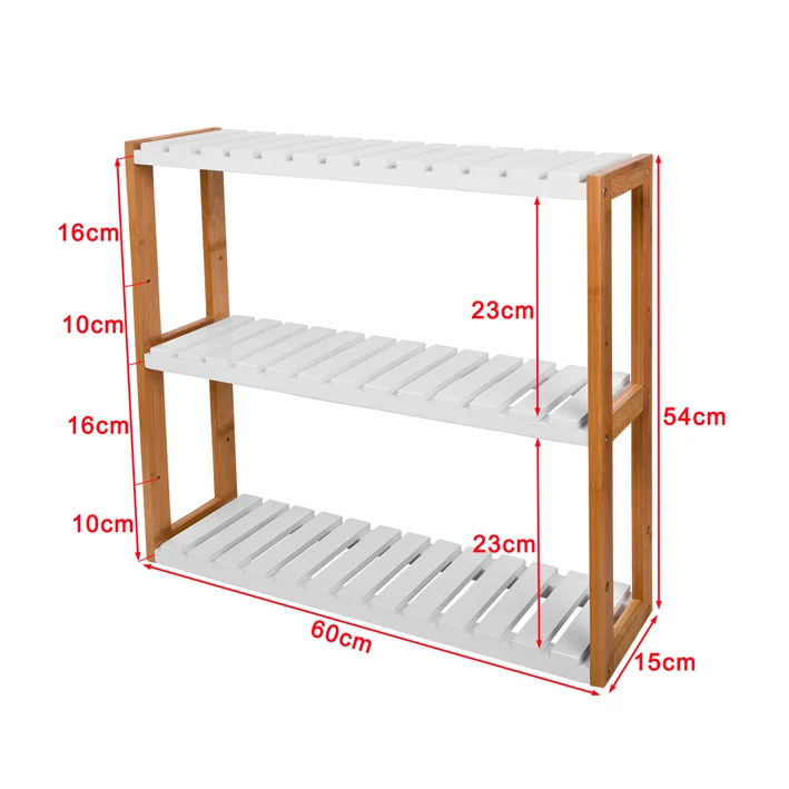 SoBuy FRG28-WN Meuble de Rangement toilettes, Cuisine