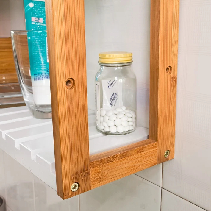 SoBuy FRG28-WN Meuble de Rangement toilettes, Cuisine