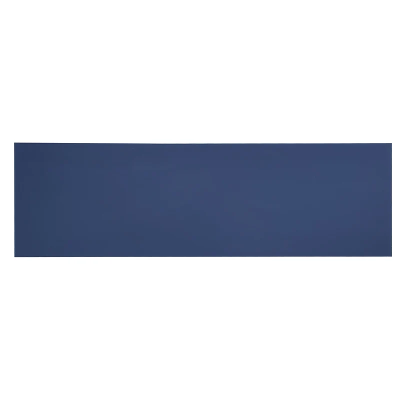 Buffet haut avec 3 portes bleu marine motif de forme U H81/B138/T40 CRUUGREN BLUE