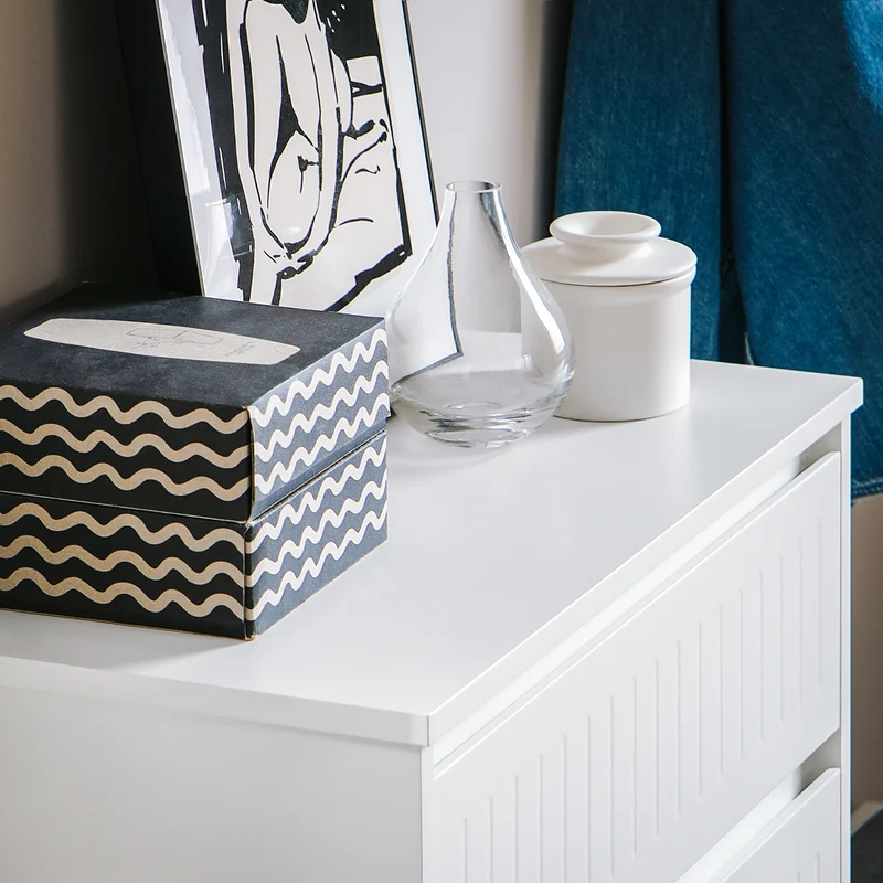 SoBuy FSR165-W Meuble à Chaussures à Abattants 2 Niveaux – Rangement Discret pour Entrée – Blanc