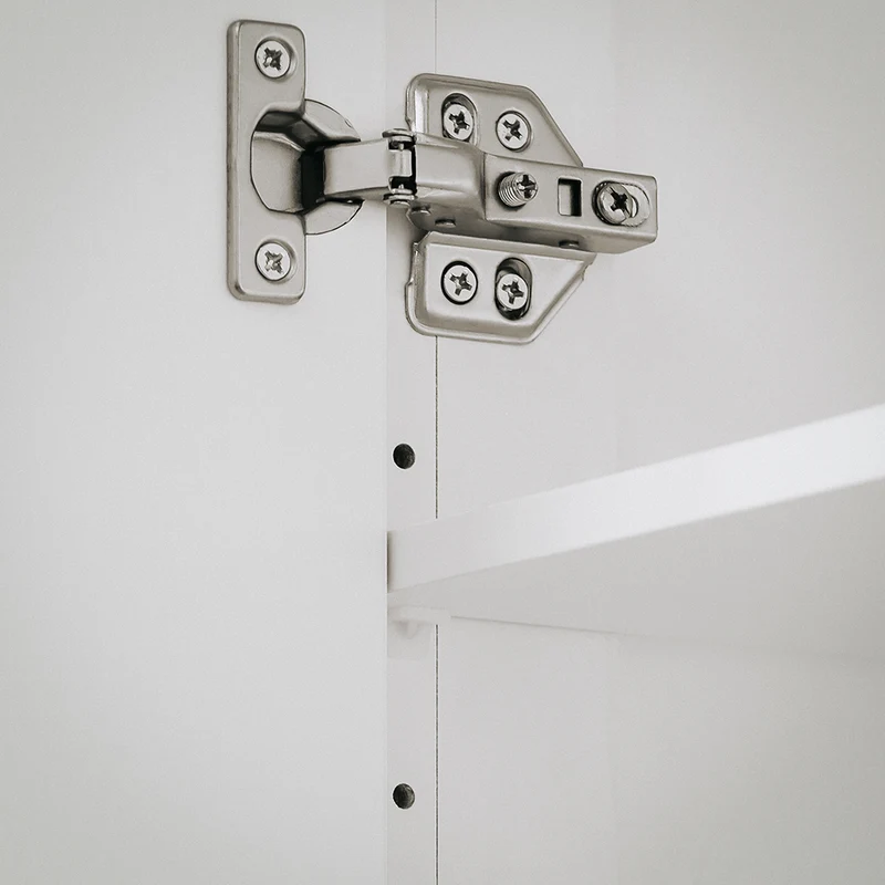 SoBuy BZR121-W Meuble Bas de Salle de Bain avec 2 Portes et Étagères Réglables – L70×P35×H90 cm, Charge 70 kg, MDF, Blanc