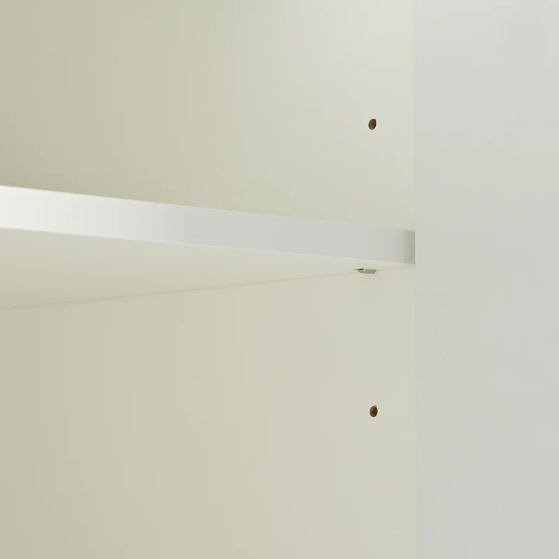 Buffet moderne blanc motif en arc 4 portes AHRE