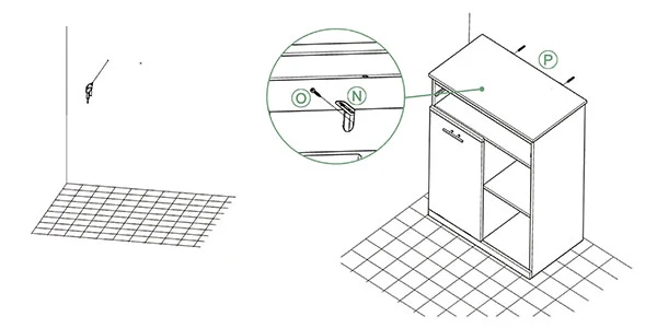 SoBuy BZR66-W Meuble Salle de Bain avec Panier à Linge Amovible, 1 Tiroir et 2 Étagères – Rangement Compact Blanc – 66×37×95 cm