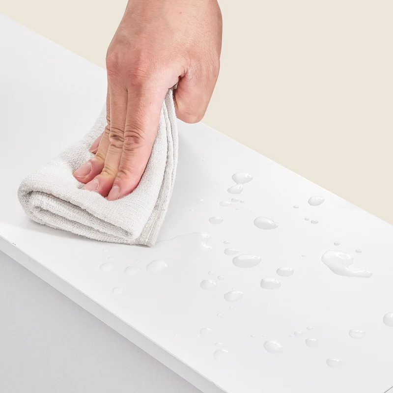 SoBuy BZR34-II-W Colonne Salle de Bain Étroite 20 cm – Rangement Gain de Place Blanc