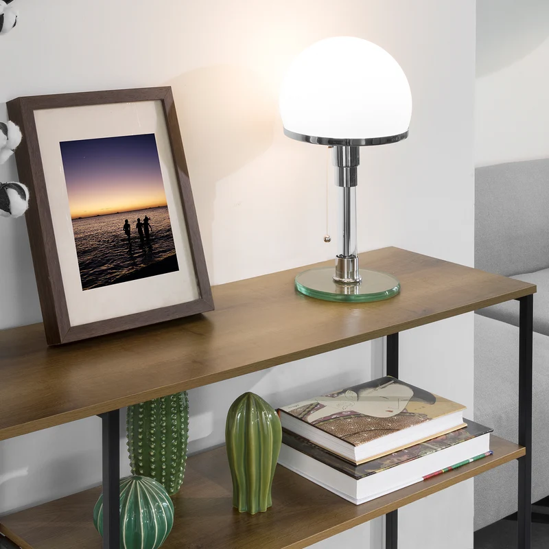 SoBuy FSB35-PF Table Console Table d’entrée Buffet Bout de Canapé avec 3 étagères de Rangement