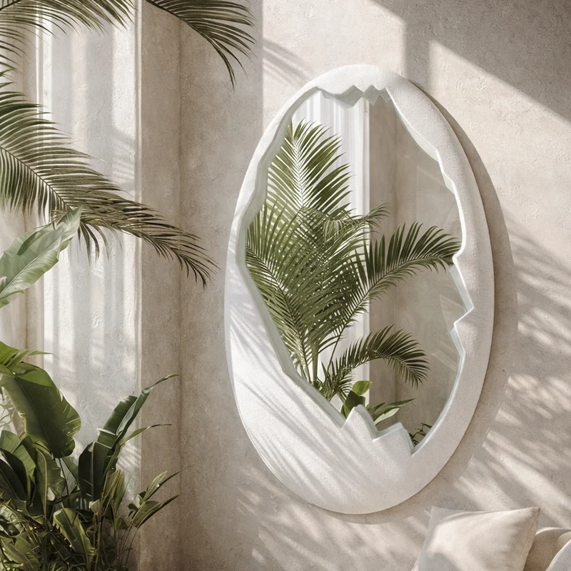 O-voilà Bianco - Specchio di design